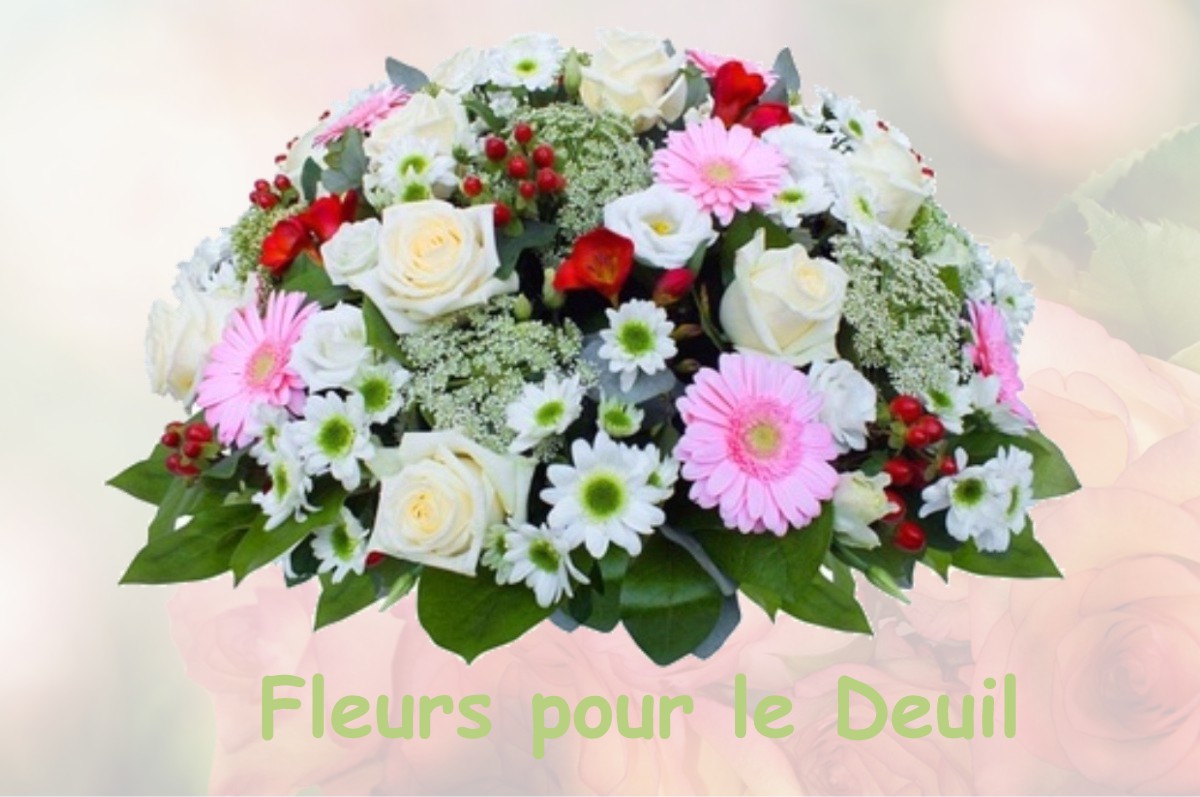 fleurs deuil ORGNAC-L-AVEN